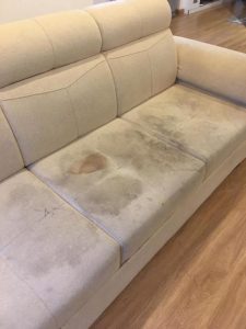 Ghế sofa bị bẩn