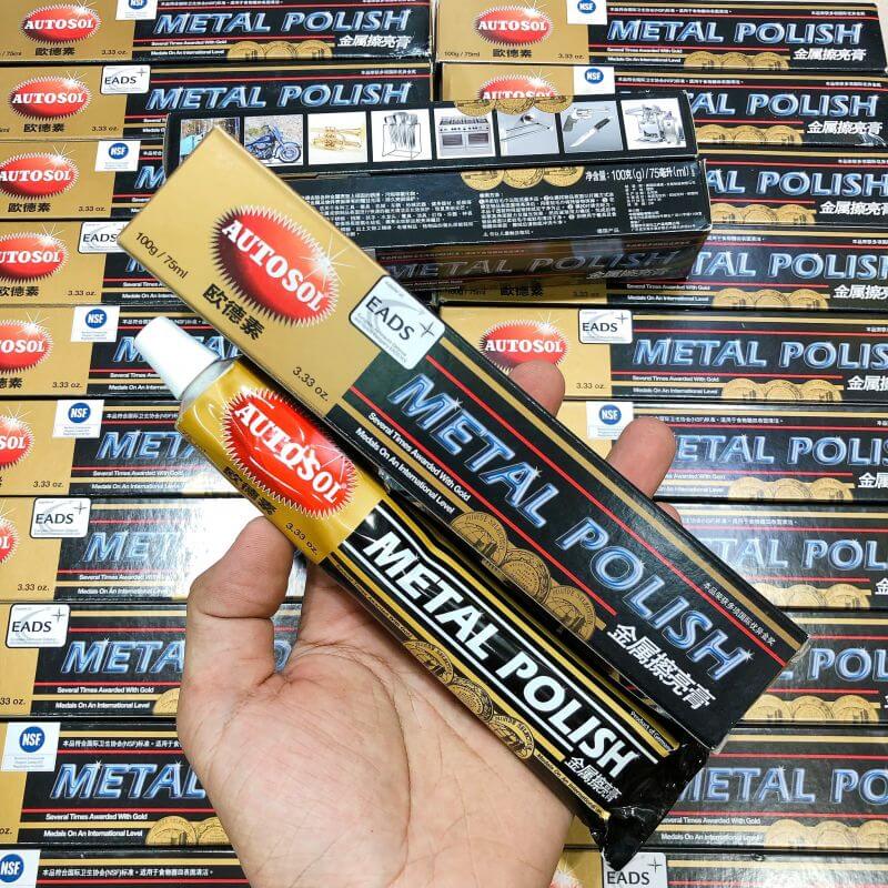  MAAS Metal Polish 1.1 Pound Can - Clean Shine and