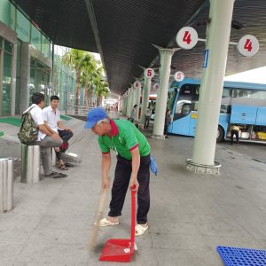 Công việc nhân viên vệ sinh bến xe 